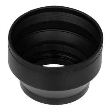 Black Rubber Lens Hood for Panasonic HC-WXF991
