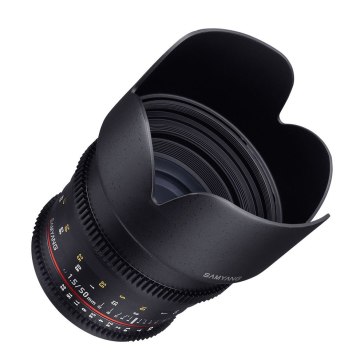 Samyang 50mm T1.5 VDSLR para Nikon D2XS