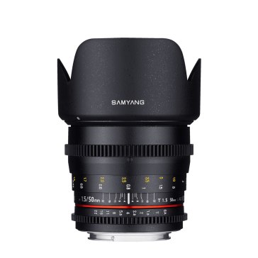 Samyang Objectif VDSLR 50mm T1.5 Sony E pour Sony NEX-FS700E