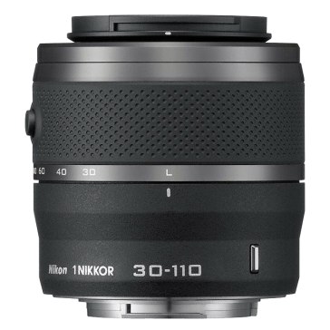 NIKKOR Objectif Nikon 1 30-110mm f3.8-5.6 VR Noir pour Nikon 1 S2