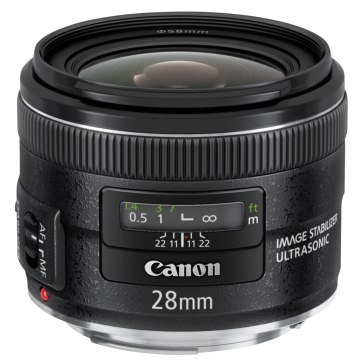 Objetivo Canon EF 28mm f/2,8 IS USM