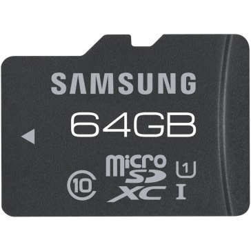 Samsung 64GB Class 10 microSDXC Pro Memory Card