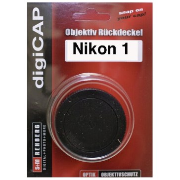 DigiCAP Nikon 1 tapa protectora para Nikon 1 J1