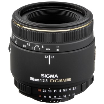 Sigma 50mm f/2.8 EX DG AFD Macro Lens Nikon