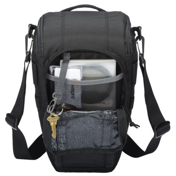 7228 Riva SLR Tasche in Grau/Schwarz für Panasonic Lumix DMC-G2 Schutz Bag 