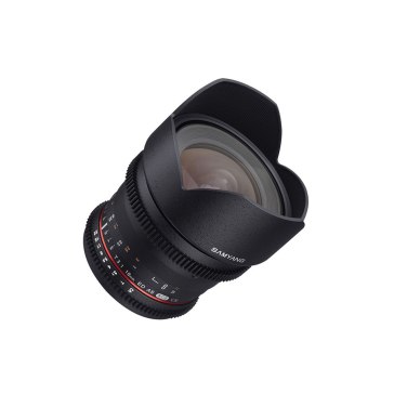 Objetivo Samyang VDSLR 10mm T3.1 ED AS UMC CS Canon M para Canon EOS M50 Mark II