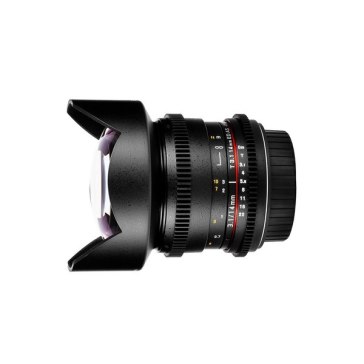 Samyang VDSLR 14 mm T3.1 ED AS IF Lens MFT for BlackMagic Pocket Cinema Camera 4K