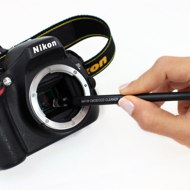giratorio facil de manejar los padres de crianza Kit de limpieza de sensor para Nikon D7200