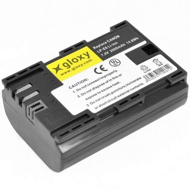 3pcs LP-E6/LP-E6n Batterie Compatible pour Blackmagic Pocket Cinema Camera BMPCC 6K,Camera BMPCC 4K DSTE Poignée Batterie 