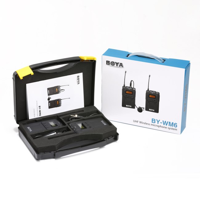 Boya BY-WM6 Micro-cravate sans fil pour Sony Alpha 7 III