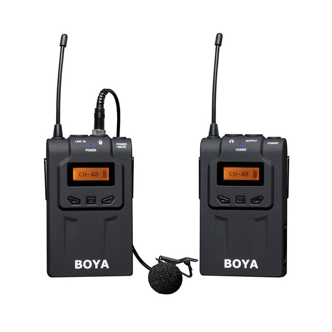 Boya BY-WM6 Micro-cravate sans fil pour Sony FDR-AX100E