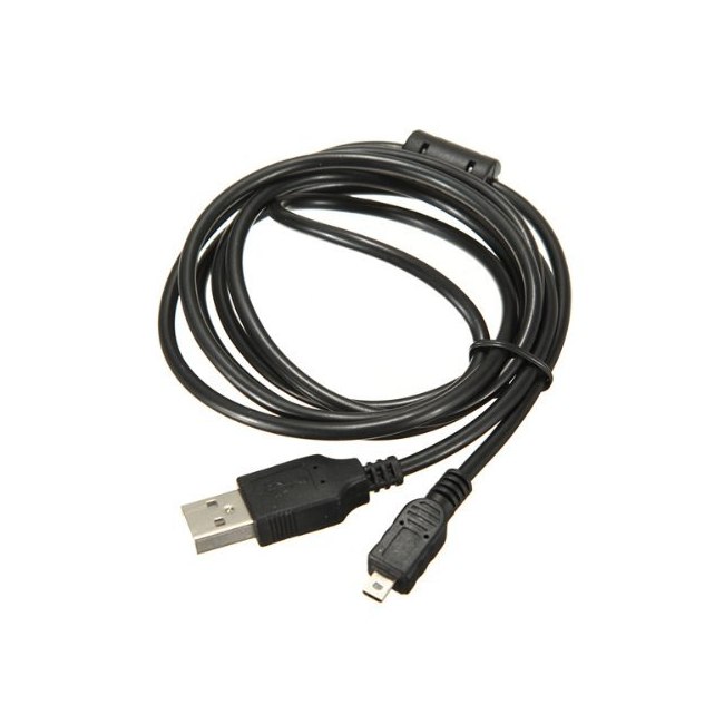 Lírico Judías verdes láser Cable USB para Panasonic Lumix DMC-FZ28