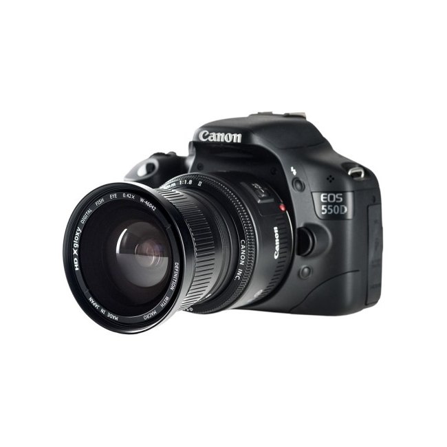 Meandro crédito Festival Lente Ojo de pez y Macro para Canon EOS 7D