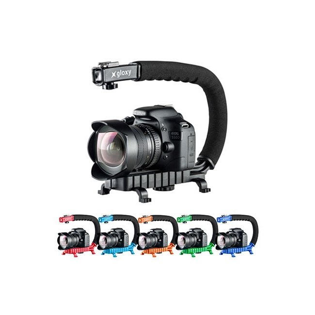 Abierto Popular Hablar con Estabilizador para Vídeo Gloxy Movie Maker para Canon EOS 100D