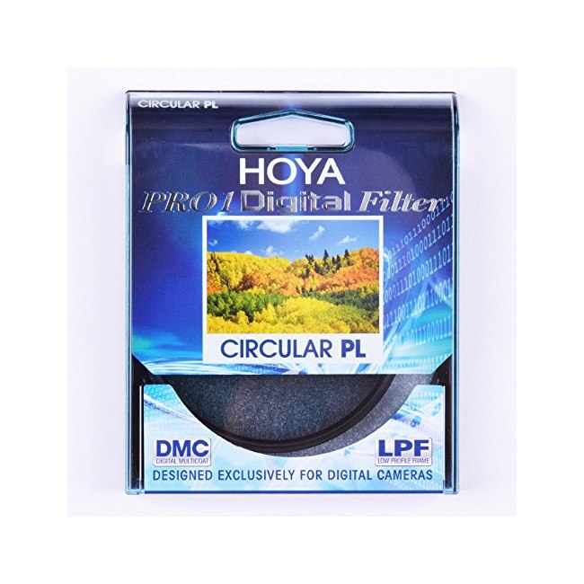 Montura Negra Filtro polarizador para Objetivos de 52 mm Hoya Pro 1 Digital 