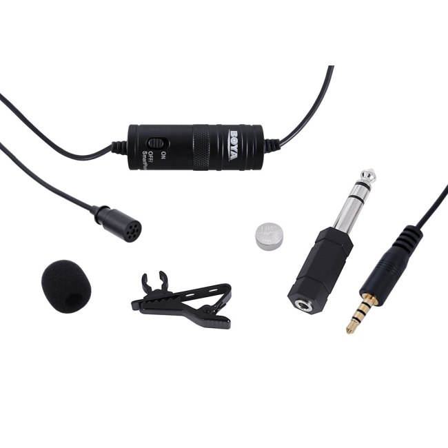 Microphone Lavalier pour iPhone 12 Pro Max