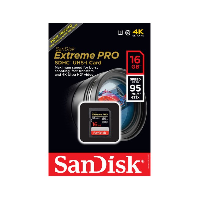 SDHC SanDisk 16GB para Canon EOS 1100D