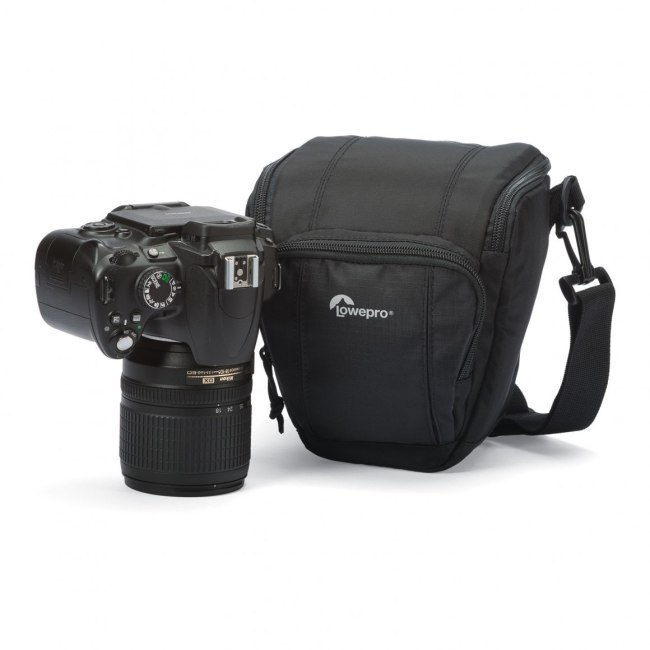 Navitech Sacoche/Housse caméra Noir Compatible avec Panasonic Lumix FZ82