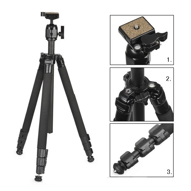 72" Monopod for Canon EOS 5D Mark III 70D,6D,7D,1D X Pro 60" Tripod Cameras 
