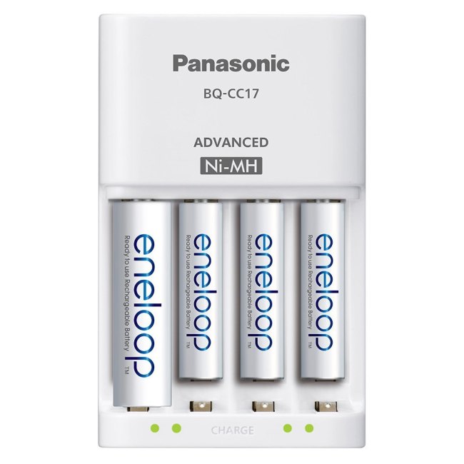 4 x piles AA Panasonic Eneloop - 1900mAh - batterie appareil photo