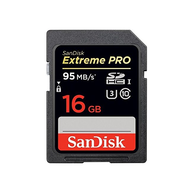 Memoria SDHC SanDisk 16GB para EOS