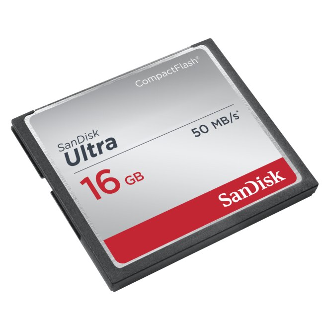 Productos lácteos etiqueta Cumbre Memoria Compact Flash SanDisk 16GB para Sony Alpha A100