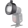 Godox S-R1 Adaptateur universel pour accessoires ronds V1 pour Canon LEGRIA HF200