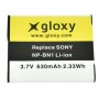 Gloxy Battery Sony NP-BN1 for Sony DSC-W710