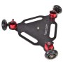 Capa Cinema Skater Plataforma de deslizamiento Dolly para Nikon D500