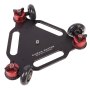 Capa Cinema Skater Plataforma de deslizamiento Dolly para Canon EOS 600D