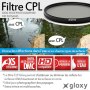 Filtro Polarizador Circular Gloxy para Sony FDR-AX53