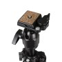 Trípode Profesional Gloxy GX-T6662A Plus para BlackMagic Studio Camera 4K Plus