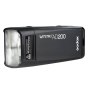 Flash de estudio Godox AD200 para BlackMagic Studio Camera 4K Plus G2