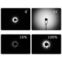 Godox S30 Lampe LED et visières SA-08 pour Canon EOS 400D