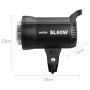 Godox SL-60W Lampe Vidéo LED 5600K Bowens pour Blackmagic Micro Studio Camera 4K G2