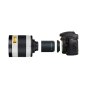 Super Teleobjetivo Samyang 800-1600mm f/8 MC IF Canon + Duplicador 2x