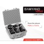 Samyang Cine Lens Kit 14mm + 35mm + 85mm for Fujifilm FinePix S5 Pro