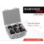 Samyang Kit Cinéma 14mm, 35mm, 85mm Sony E pour Sony Alpha 6000