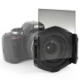 Kit Porte-filtres type P + 4 Filtres ND Carrés 49mm pour Panasonic HC-V750EB