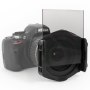 P-Series Filter Holder + 4 49mm ND Square Filters Kit for Panasonic HC-MDH3