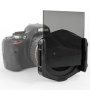 Kit Portafiltros tipo P + 4 Filtros ND Cuadrados 67mm para Canon Powershot SX1 IS