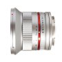 Objectif Samyang 12mm f/2.0 NCS CS Canon M argenté pour Canon EOS M100