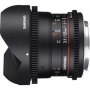 Samyang 12 mm VDSLR T3.1 Fish-eye Lens Nikon for Nikon D4s