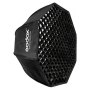 Softbox Octogonale Godox SB-FW95 95cm avec Grid pour Blackmagic Studio Camera 4K Pro G2
