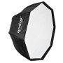 Softbox Octogonale Godox SB-GUBW120 120cm avec Grid pour Canon Powershot A1200