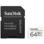 Carte microSDXC SanDisk High Endurance 64 GB 100 MB/s