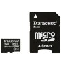 Carte mémoire Transcend MicroSDHC 16GB 600x Classe 10 UHS-I MLC + Adaptateur