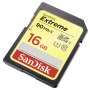 Carte mémoire SanDisk Extreme SDHC 16GB  pour Canon EOS 90D