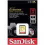 Memoria SDHC SanDisk 16GB Extreme   para Canon EOS 70D