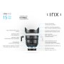 Irix Cine 15mm T2.6 para BlackMagic Cinema Production 4K